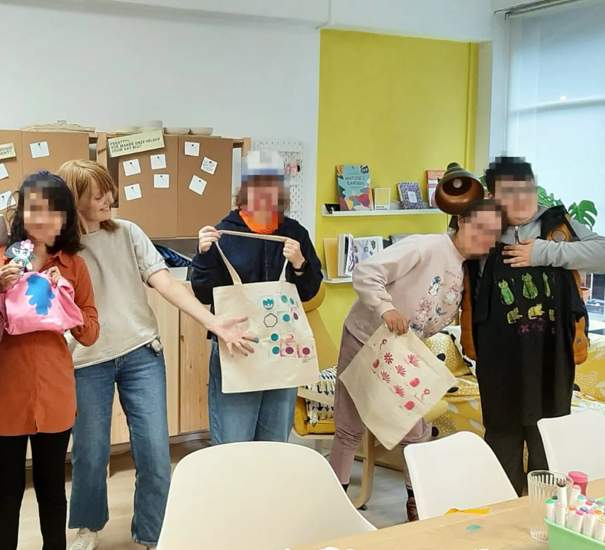 Open dag van creatieve dagbesteding Madebyheroes in Amsterdam